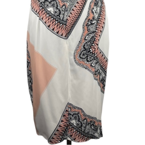 REISS HOPE BANDANA SCARF PRINT STRAPPY BACK CRISS CROSS HALTER DRESS - Picture 12 of 16